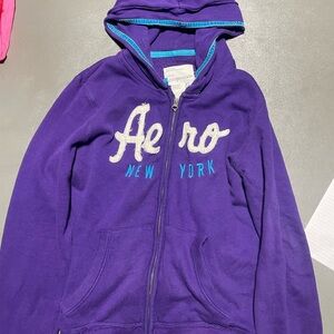 Girls XL Aero zip up jacket